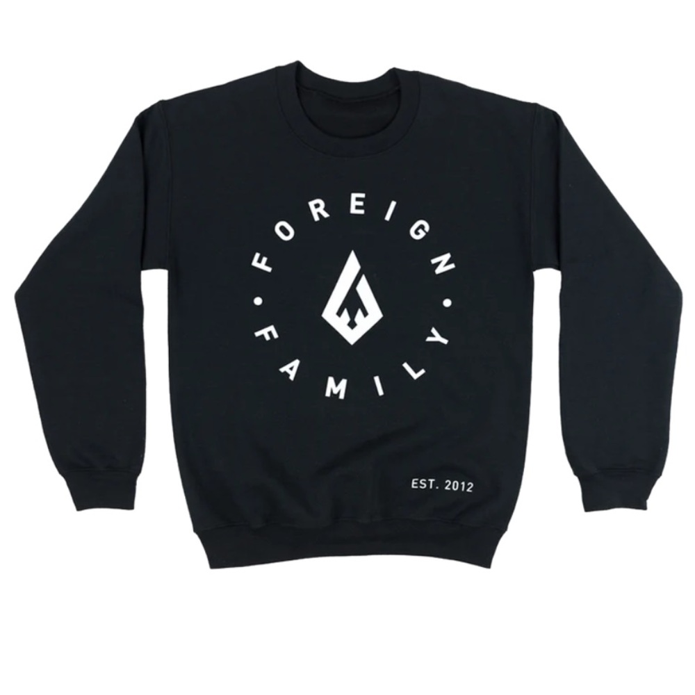 NWOT Foreign Family Crewneck Sweatshirt